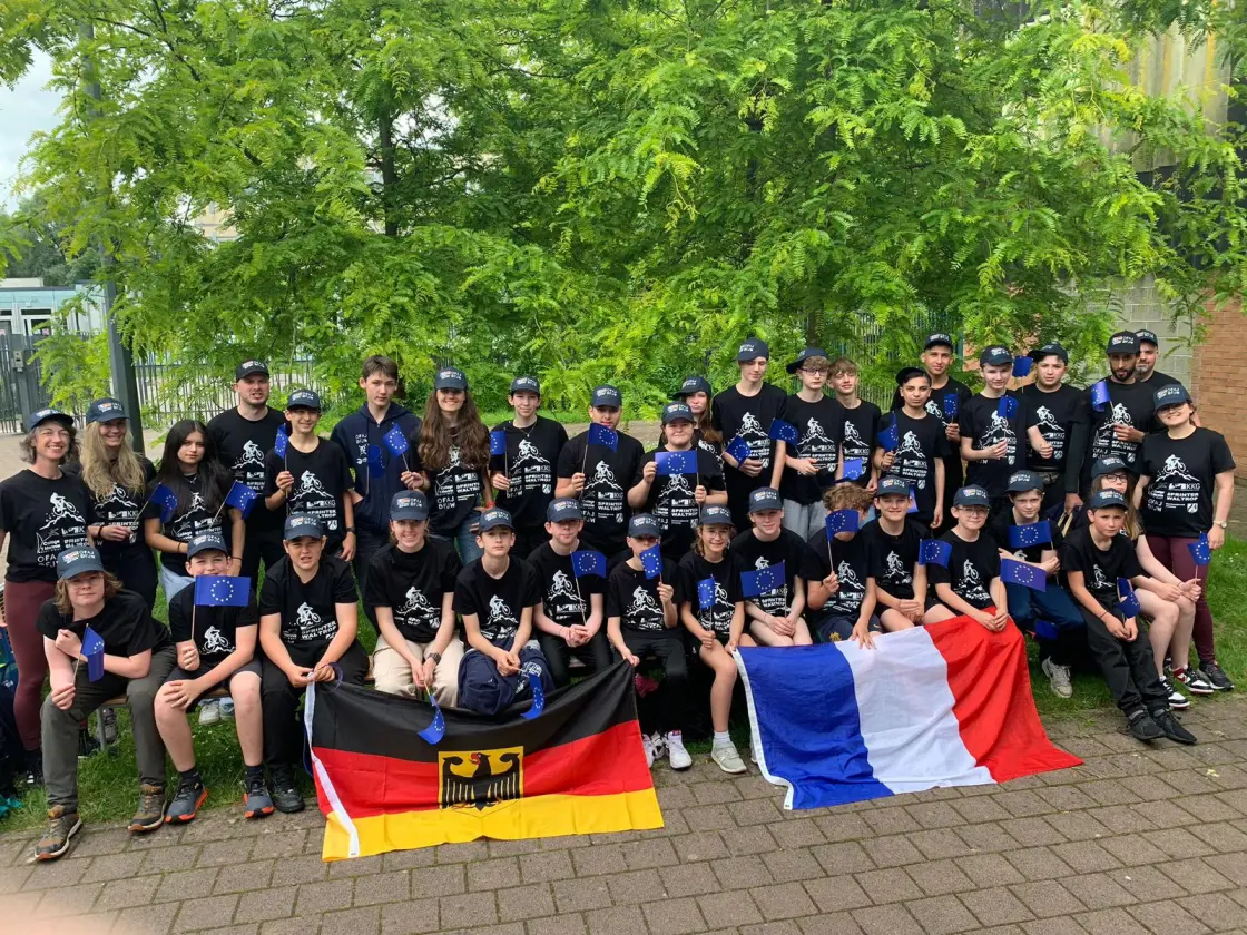 Deutsch-französische Jugendbegegnung in Saint-Omer, Frankreich