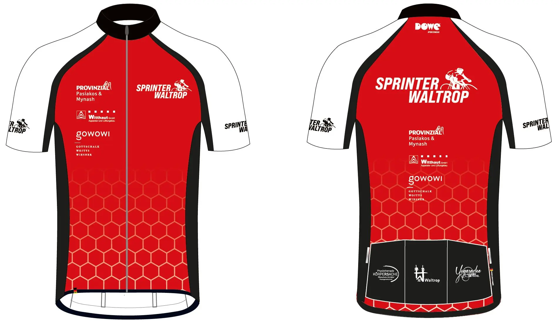 RC Sprinter Waltrop Trikot von DOWE 2024