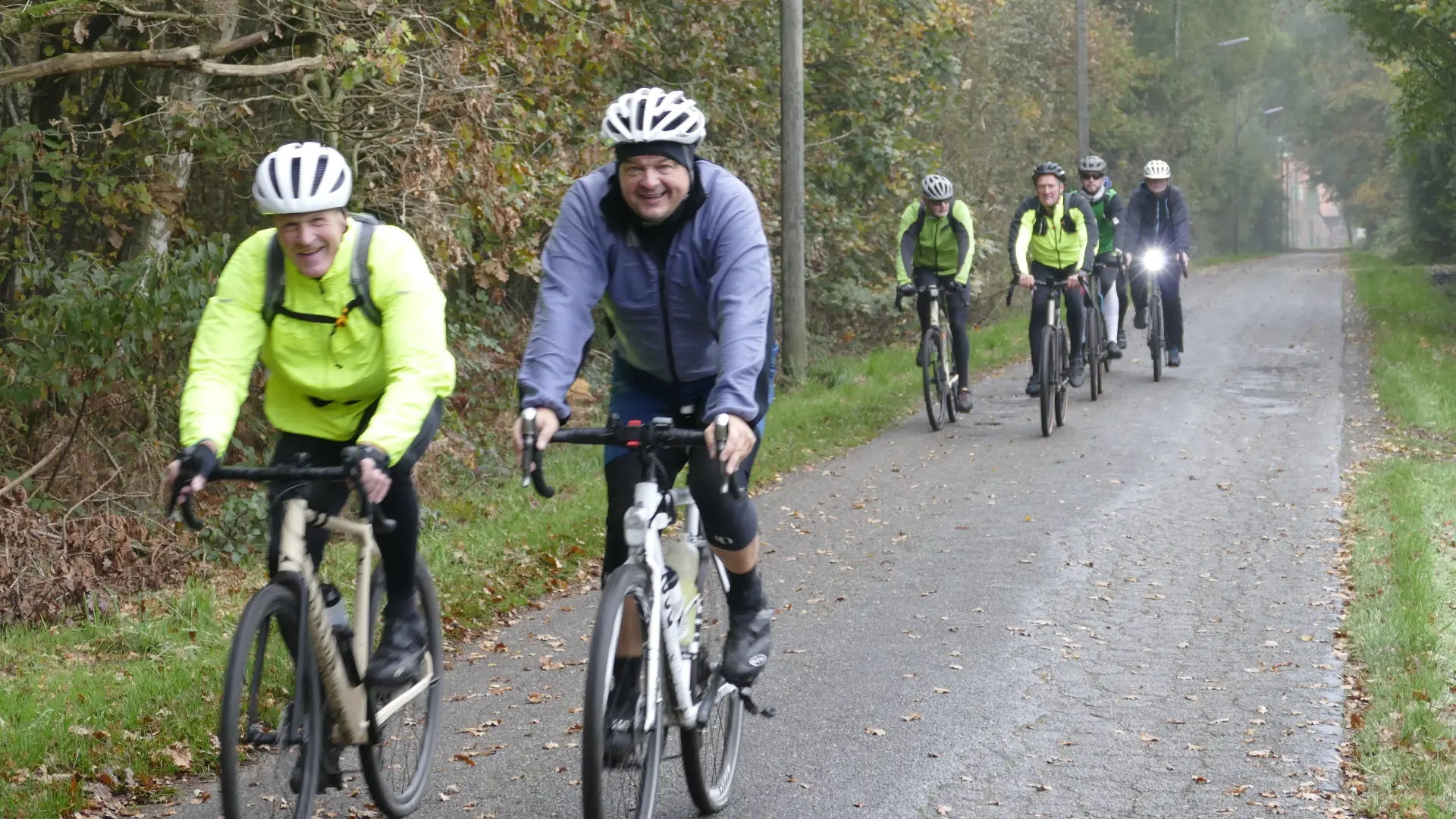 RC Sprinter Waltrop - Gravel-CTF für eine Handvoll Schotter - eine Gruppe von Gravelbikern bei Henrichenburg